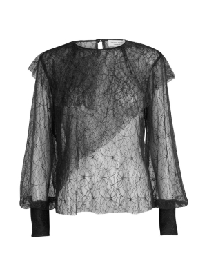 Joelle Lace Top Black