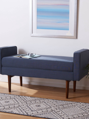 Henri Mid-century Bench - Safavieh