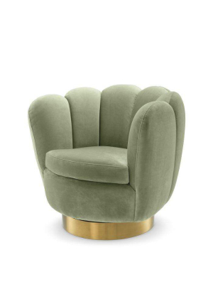 Eichholtz Mirage Swivel Chair - Green