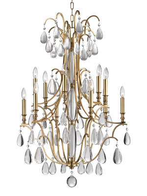 Crawford 12 Light Chandelier