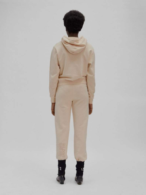 Slim Shrunken Hoodie Shifting Sand