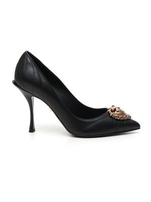 Dolce & Gabbana Devotion Embellished Pumps