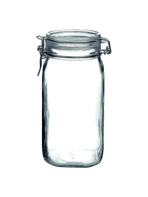 Bormioli Rocco Fido 50.75oz Square Jar - Clear