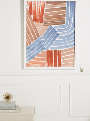 Abstract Lines Wall Art