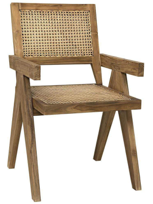 Noir Jude Teak Chair