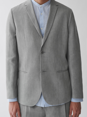 Slim-fit Linen Blazer