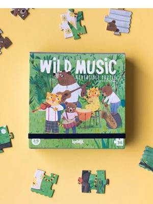 Reversible Puzzle - Wild Music 36-piece