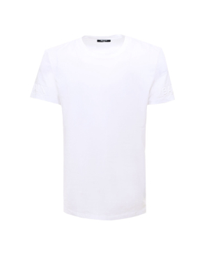 Balmain Logo Crewneck T-shirt