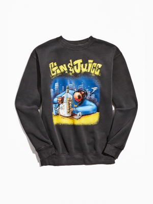 Snoop Dogg Gin N Juice Crew Neck Sweatshirt