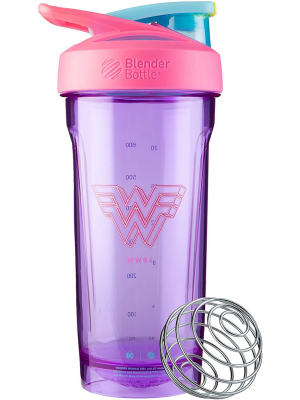 Blender Bottle Wonder Woman 1984 Strada Tritan 28 Oz. Shaker Cup With Loop Top