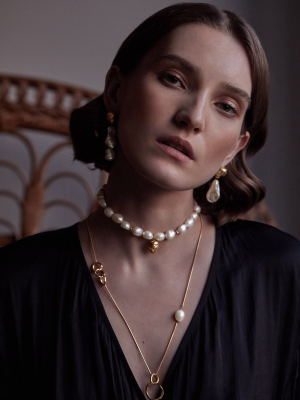 Baroque Pearl Chocker Necklace