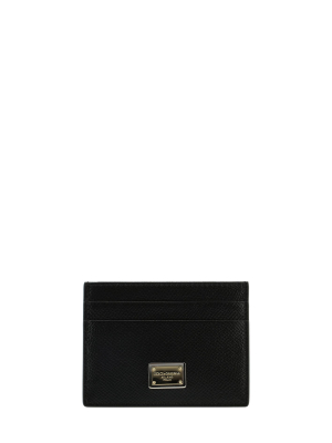 Dolce & Gabbana Logo Plaque Cardholder