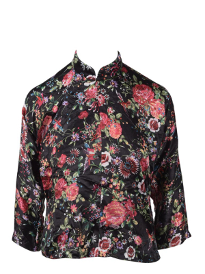 Comme Des Garçons Comme Des Garçons Floral Printed Shirt