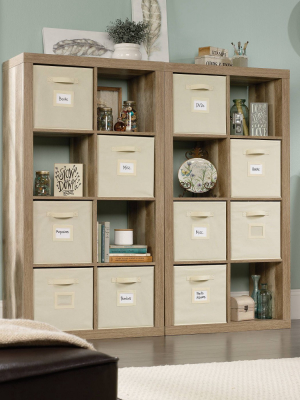 Stow Away 8 Cube Organizer Lintel Oak - Sauder