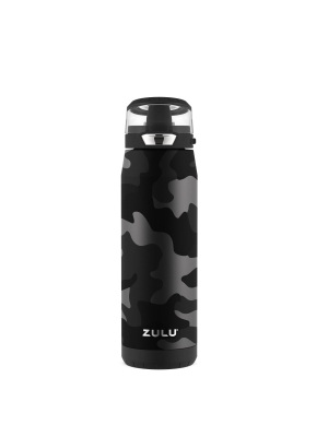 Zulu Swift 20oz Stainless Steel Water Bottle - Camo Black