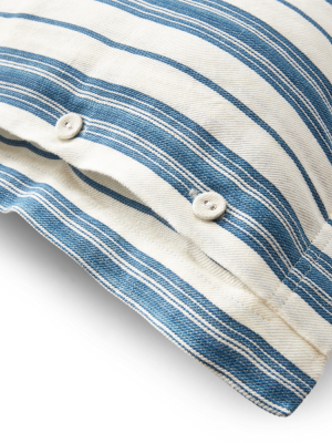 Sawbuck Striped Euro Sham