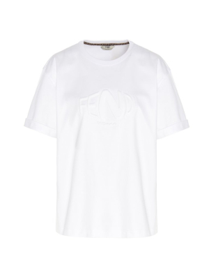 Fendi Fisheye Logo T-shirt