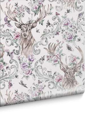 Stag Wallpaper From The Exclusives Collection By Graham & Brown