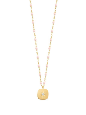 Gigi Clozeau 18k Classic Miss Gigi Necklace 16" Yellow Gold