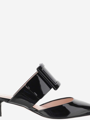 Roger Vivier Viv' In The City Mule Pumps