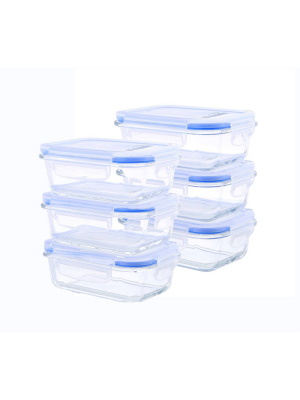 Kinetic Go Green Elements Rectangular Food Storage Container Set - 51oz