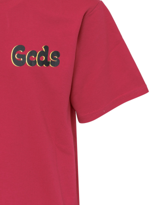 Gcds Logo Print Crewneck T-shirt