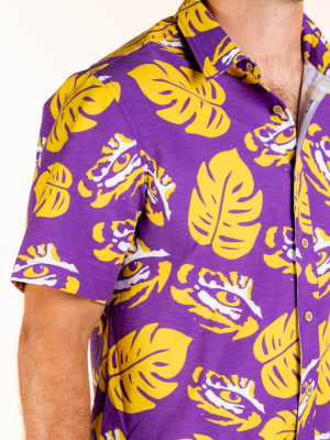 Eye Of The Tiger | Lsu Hawaiian Shirt