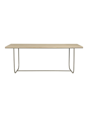 Tati Overhang Dining Table: Small