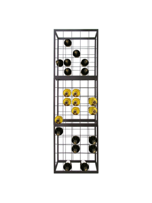 Epicureanist 25 Bottle Wine Rack