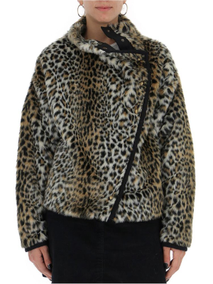 Philosophy Di Lorenzo Serafini Leopard Print Jacket