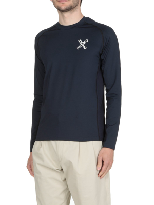 Kenzo Sport Slim-fit Long-sleeve T-shirt