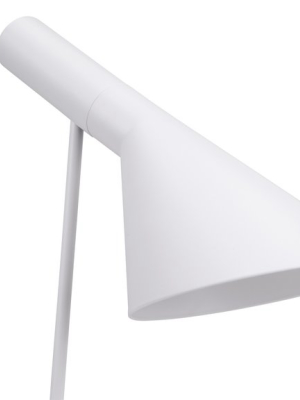 Aj Floor - Arne Jacobsen Style Floor Lamp, White