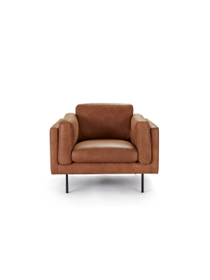 Rehan Leather Armchair