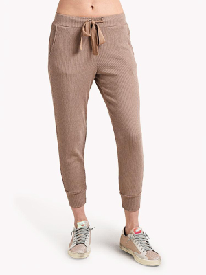 Stateside Viscose Rib Sweatpant