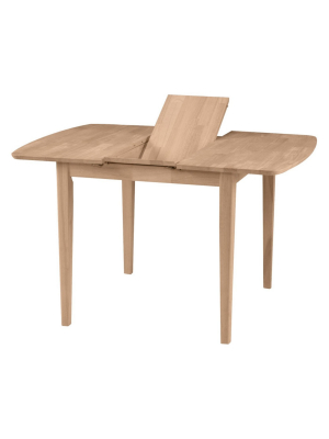 30" Table With Butterfly Extension And Shaker Styled Legs - International Concepts