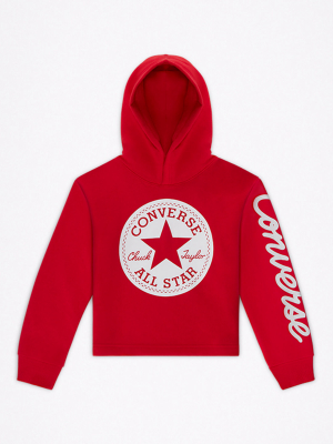 Chuck Taylor Patch Cropped Hoodie