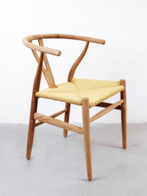 Teak Wegner Wishbone Chair - Teak Wood