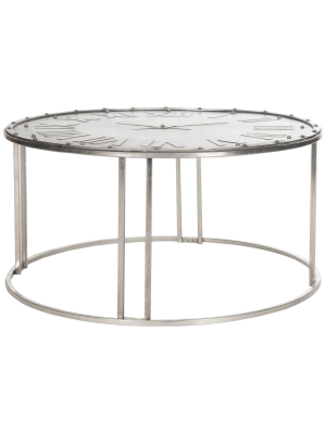 Roman Accent Table Dark Silver - Safavieh