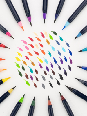 Sai - Watercolor Brush Pen, 20 Color Set