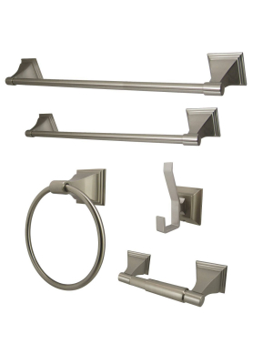 18"/24" Monarch Towel Bar Bathroom Accessory Set - Kingston Brass