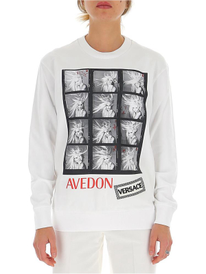 Versace Graphic Printed Sweatshirt