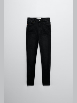 Shadow Black Zw Premium '80s High Waist Jeans