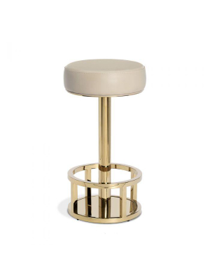 Drake Bar Stool In Cream (swivel)