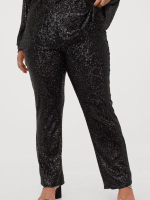 H&m+ Sequined Pants