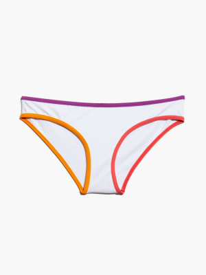 Madewell X Solid & Striped® Colorblock Tipped Bikini Bottom