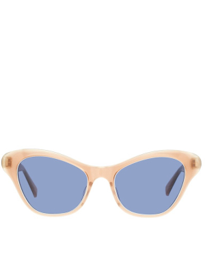 'britt Sunglasses' (britt-pink-ginger-bg7u)