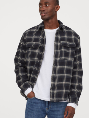 Lined Shirt Jacket