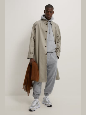 Relaxed Fit Trench Coat