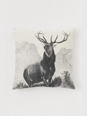 Cotton Canvas Cushion Cover