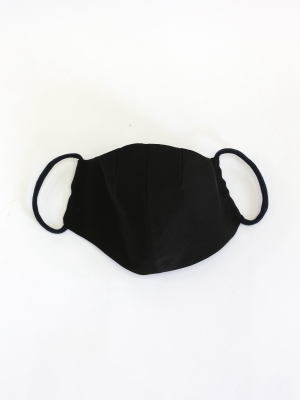 Black Silk Filter 4-layer Reusable Face Mask